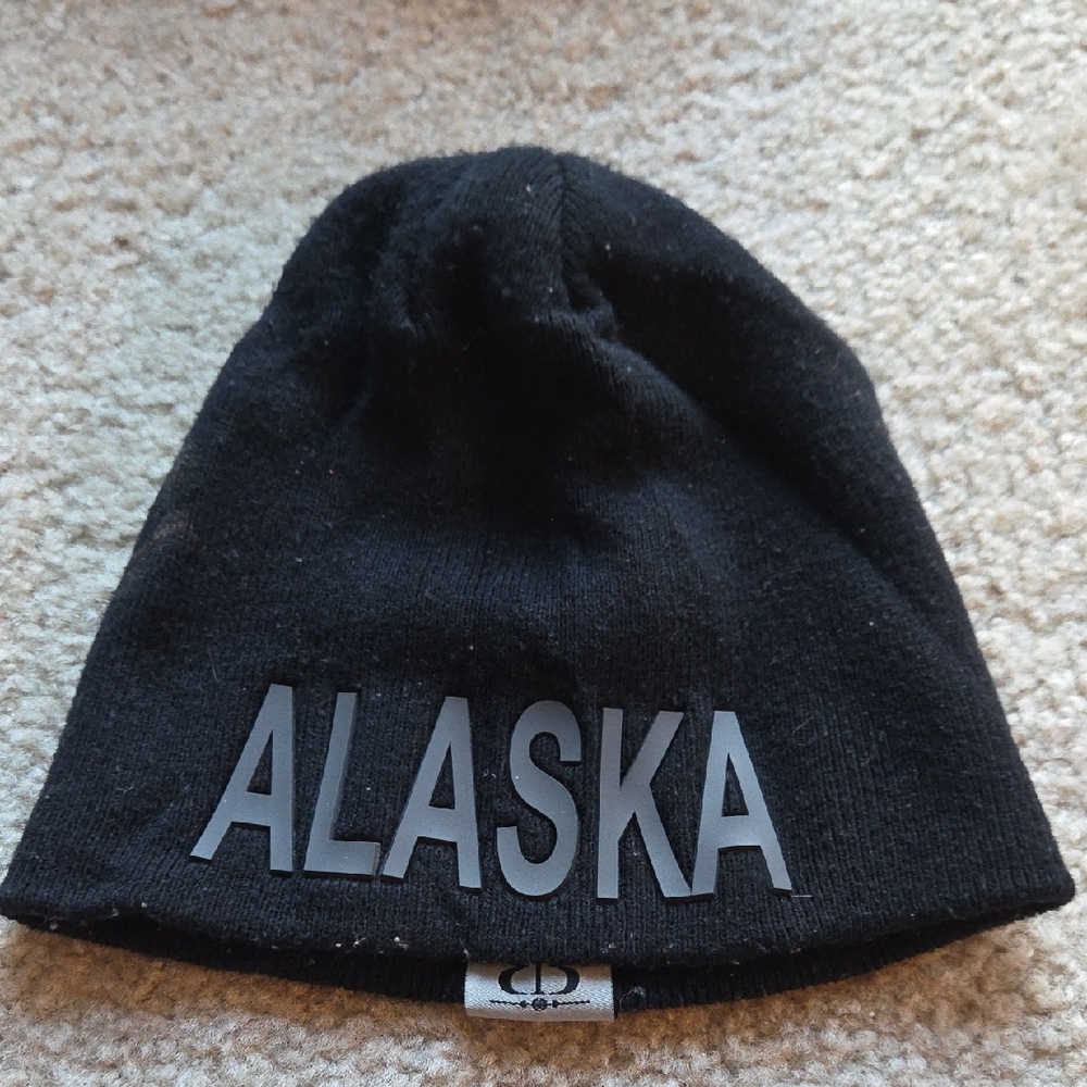Robin Ruth Black Alaska Beanie
